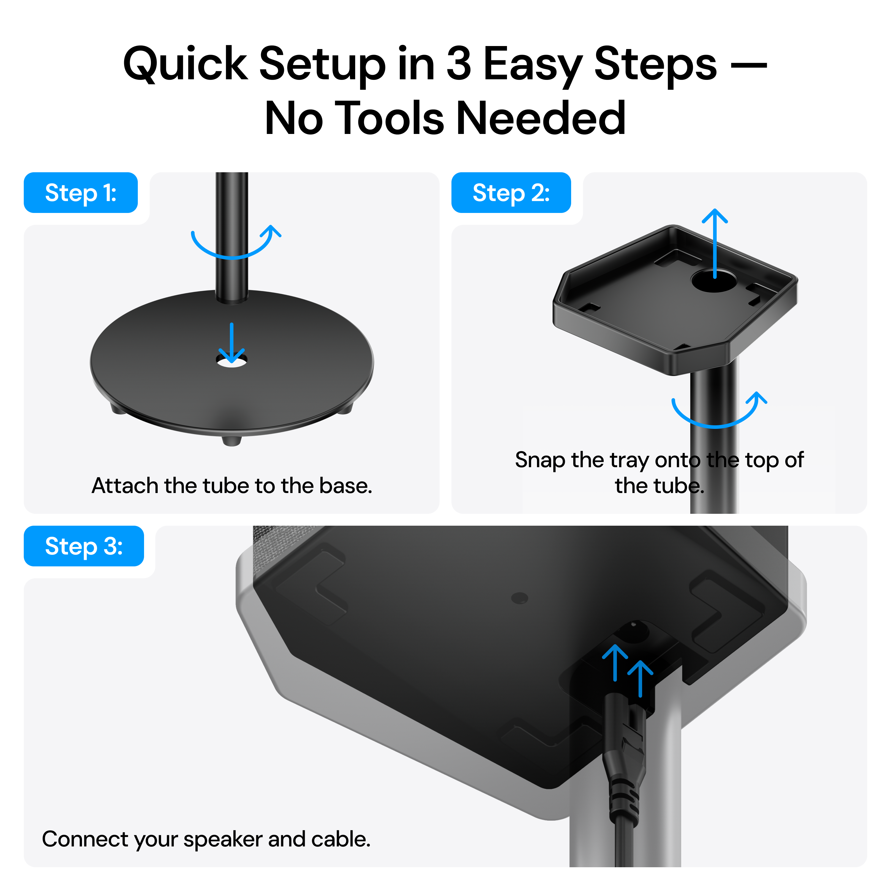 Valerion ThunderBeat Speaker Floor Stand