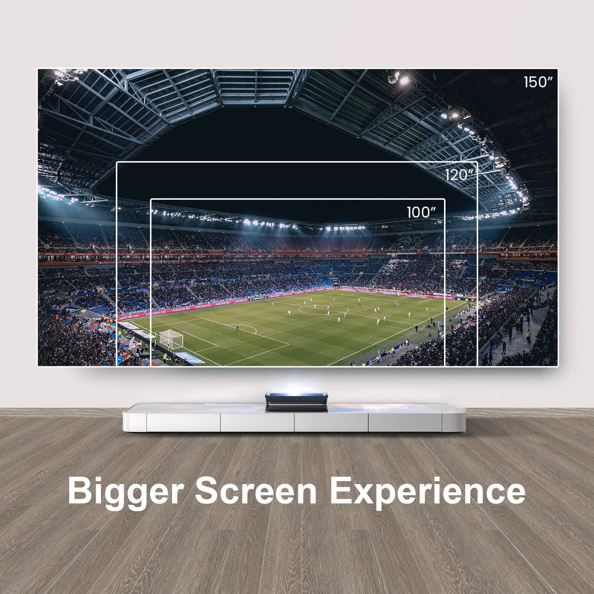 120''-132'' Lenticular Cinematic ALR Screen