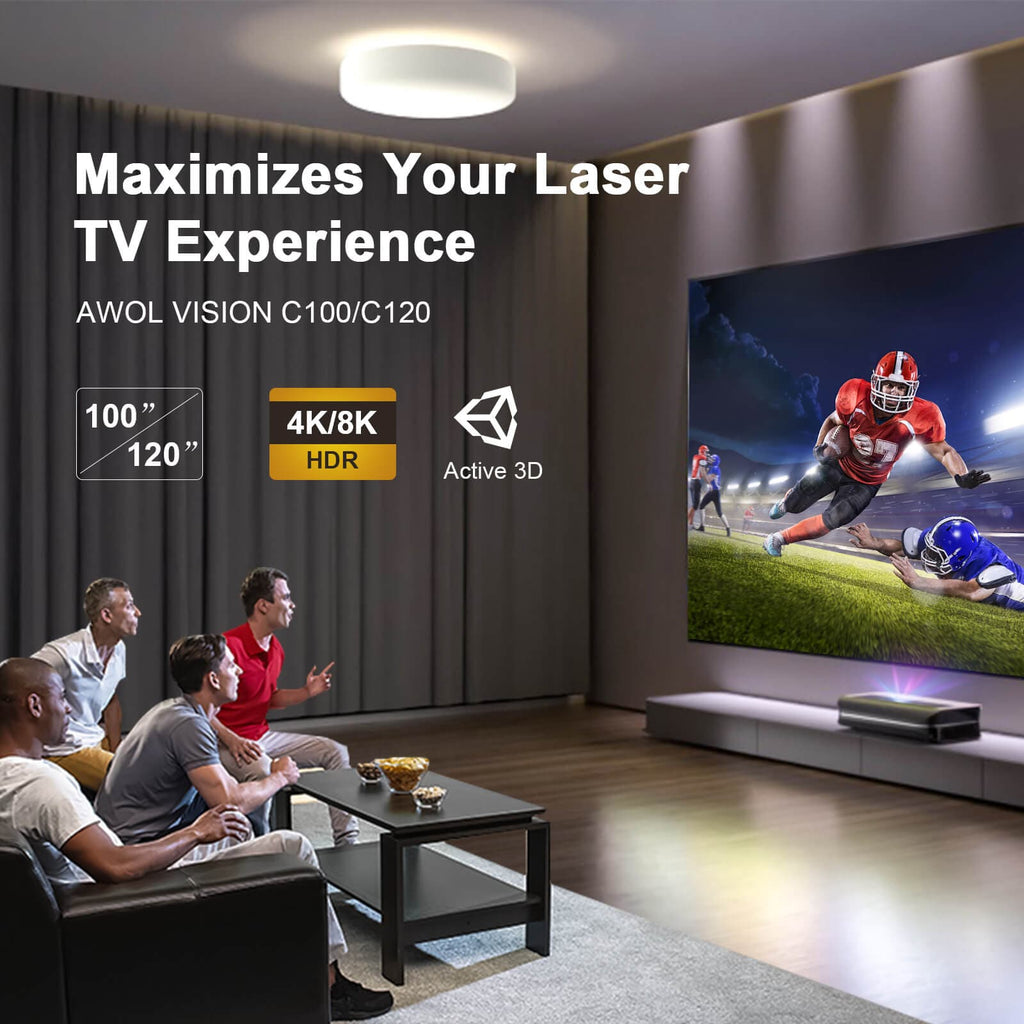 120''-132'' Lenticular Cinematic ALR Screen