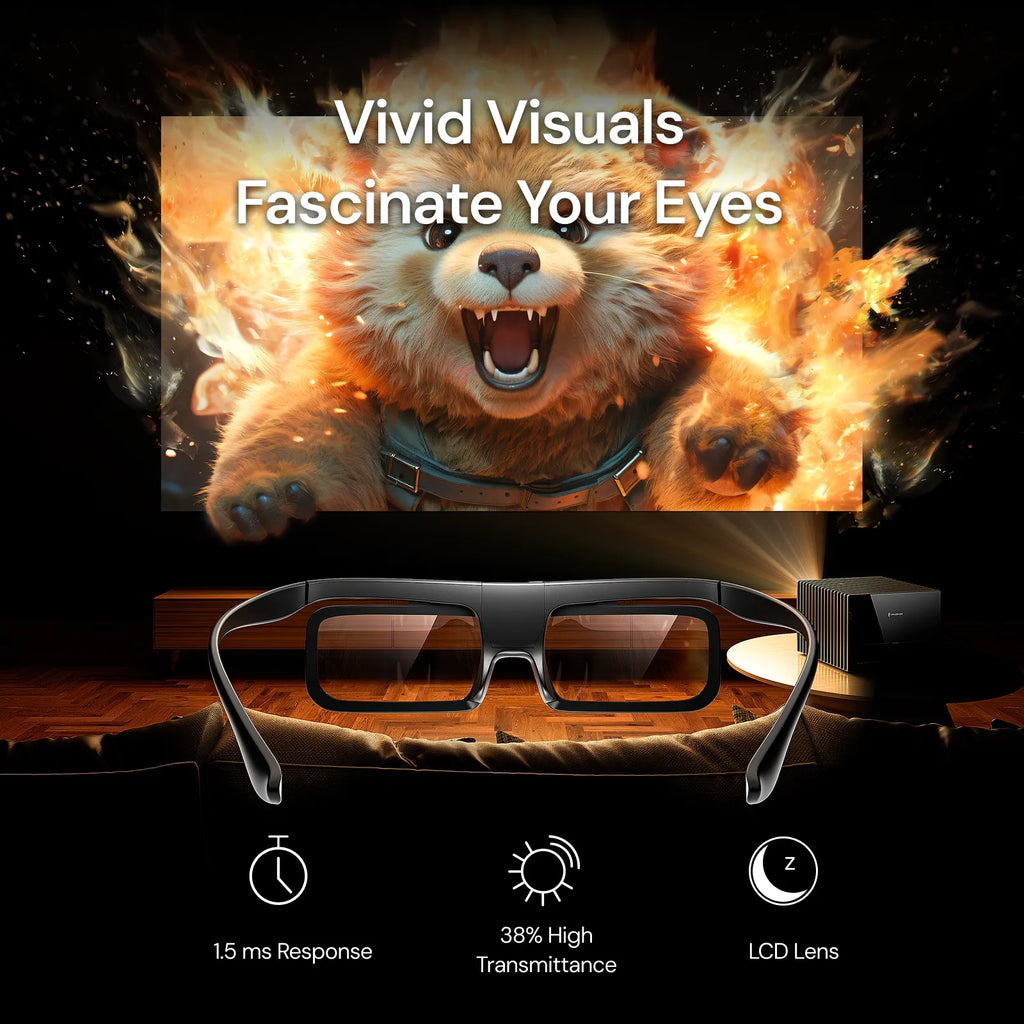 2 Pairs of 3D Glasses