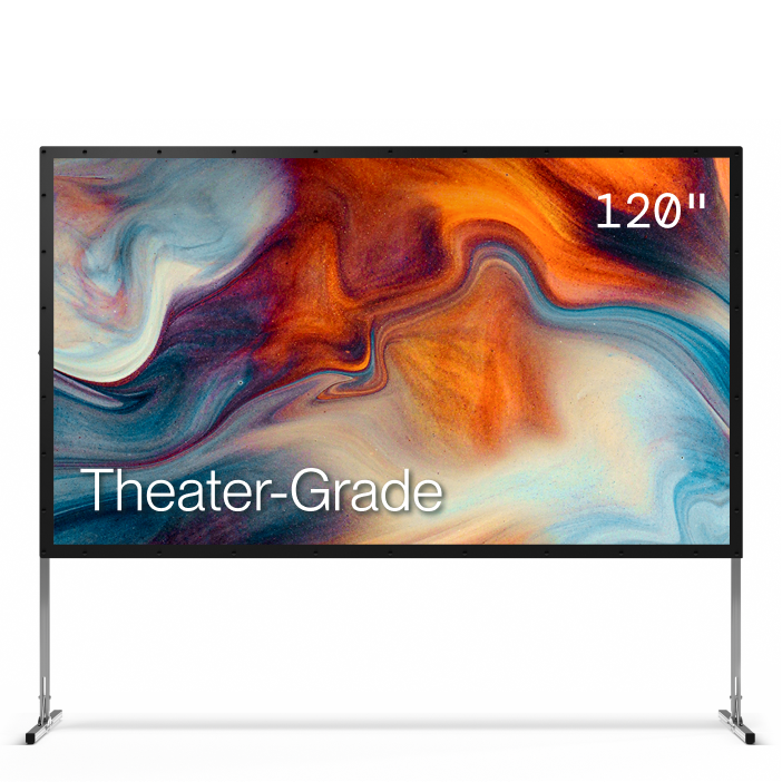 AWOL Valerion Outdoor Camping Portable Folding Matte White Screen