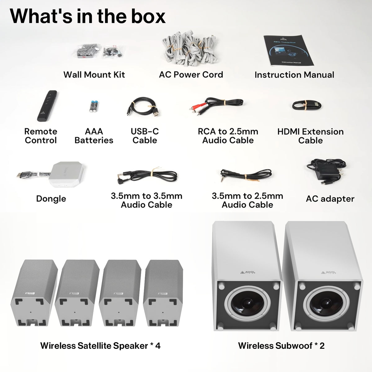 AWOL ThunderBeat Speakers