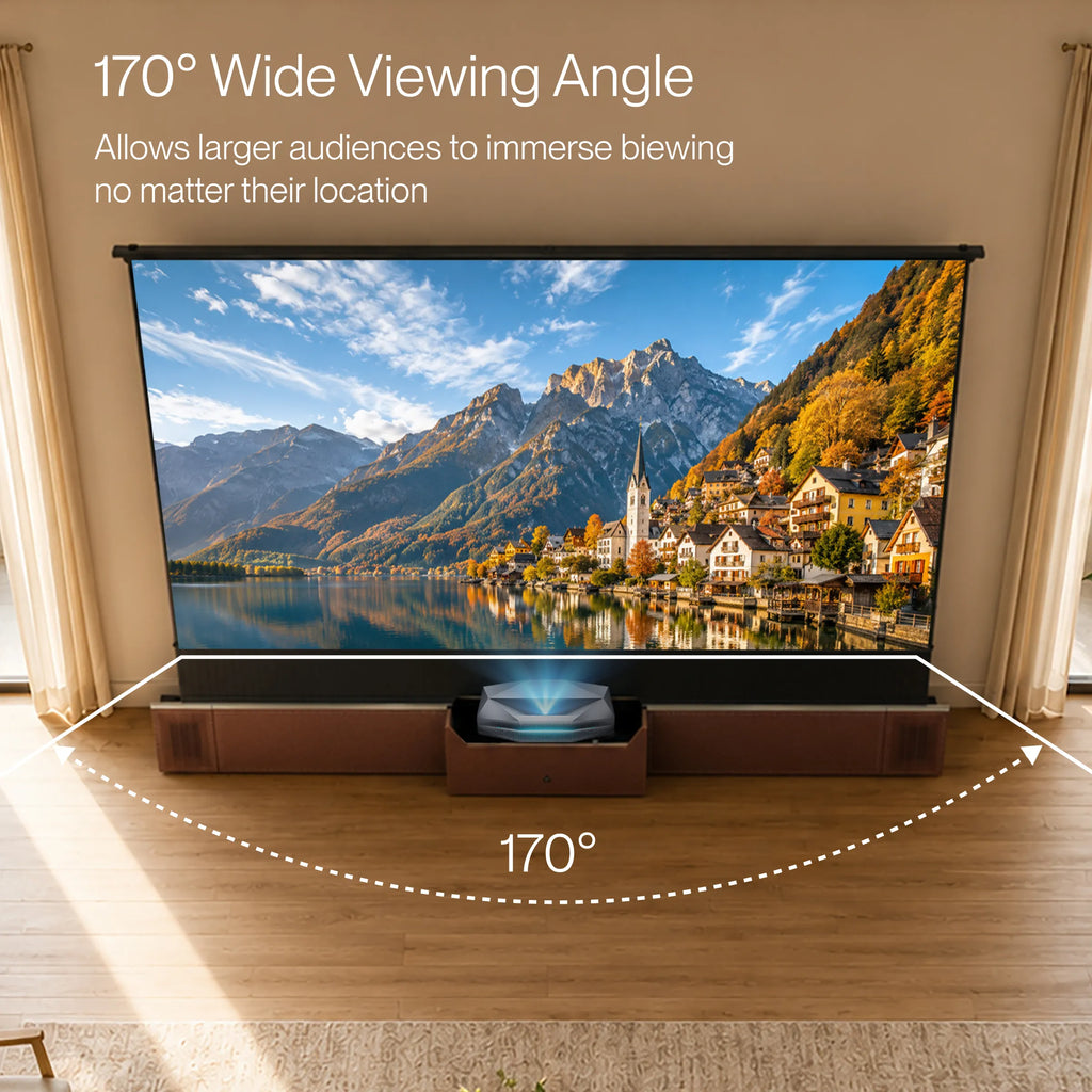 100''-120'' Cinematic+ ALR Motorized Floor Rising Acoustic Screen