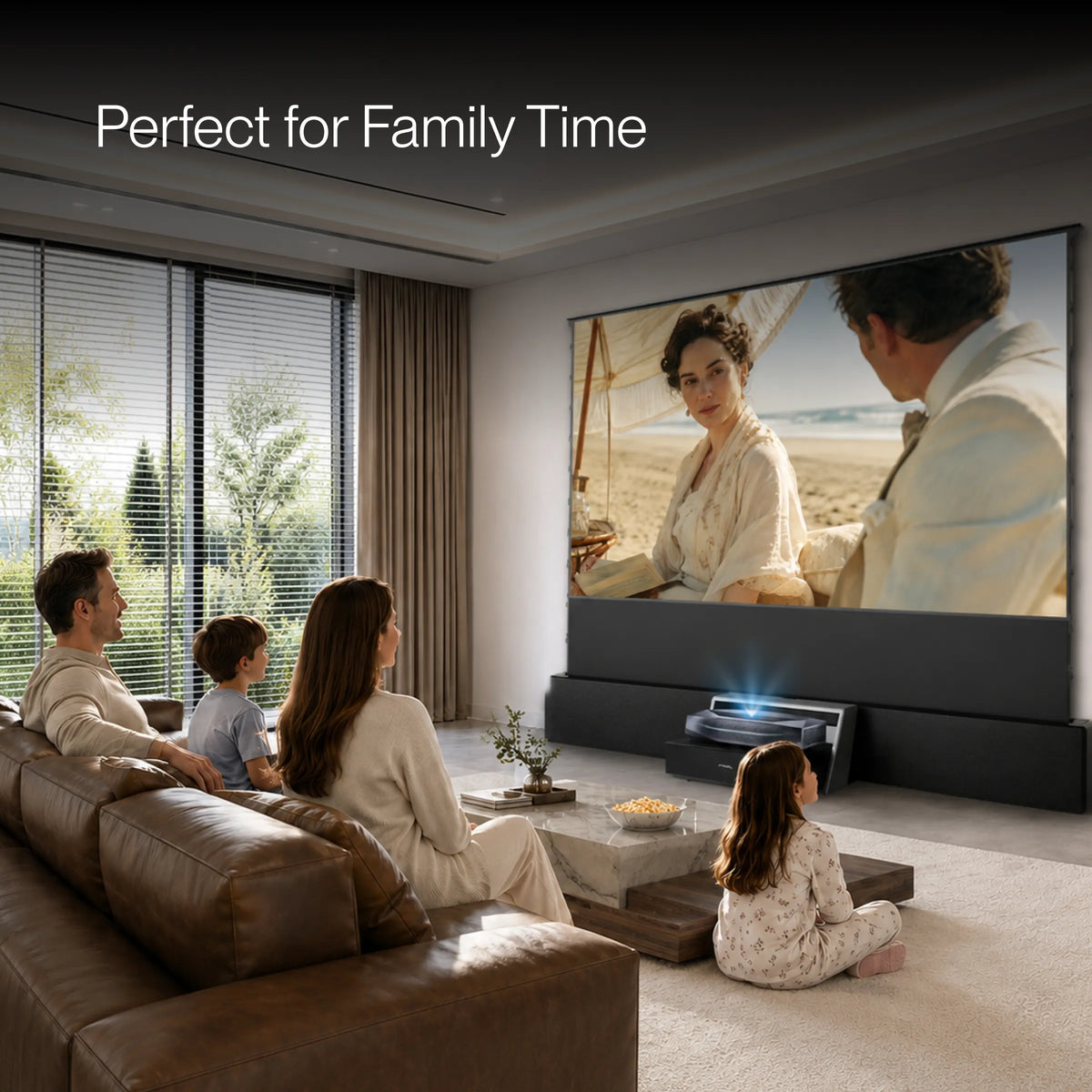 100''-120'' Cinematic+ ALR Motorized Floor Rising Acoustic Screen