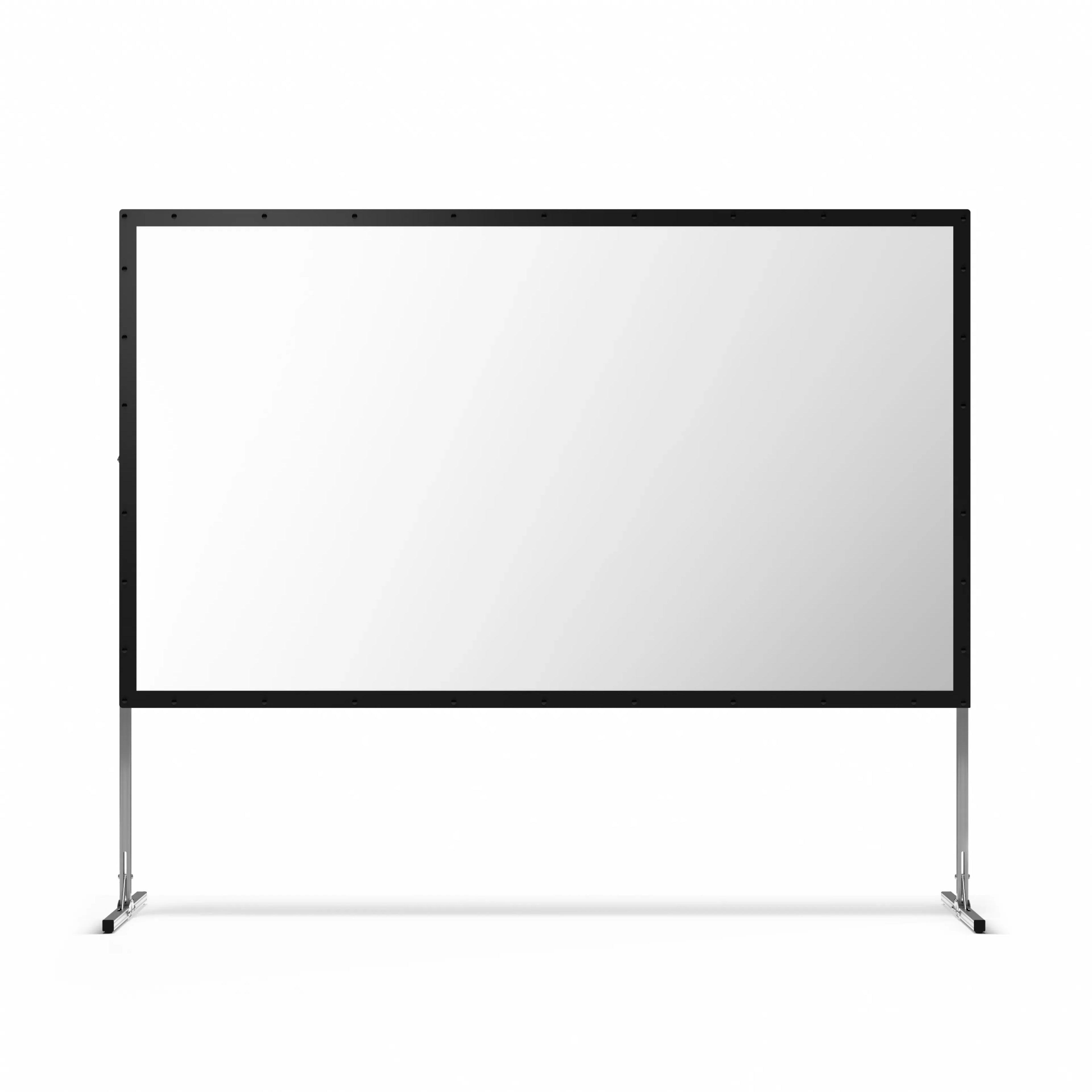 Valerion Outdoor Camping Portable Folding Matte White Screen