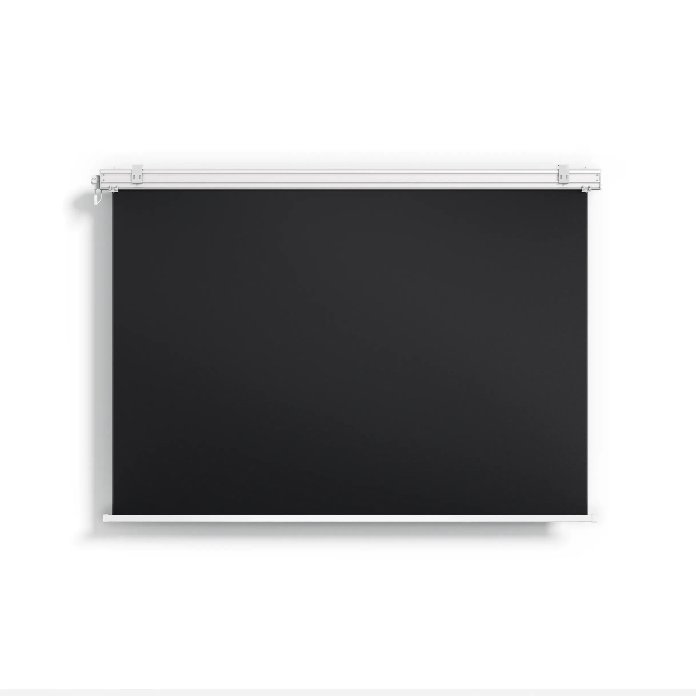 Valerion Backyard Weather Proof Motorized Drop Down Matte White Screen