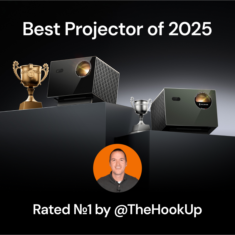 AWOL Valerion Max | Professional Grade 4K Home Theater Projector