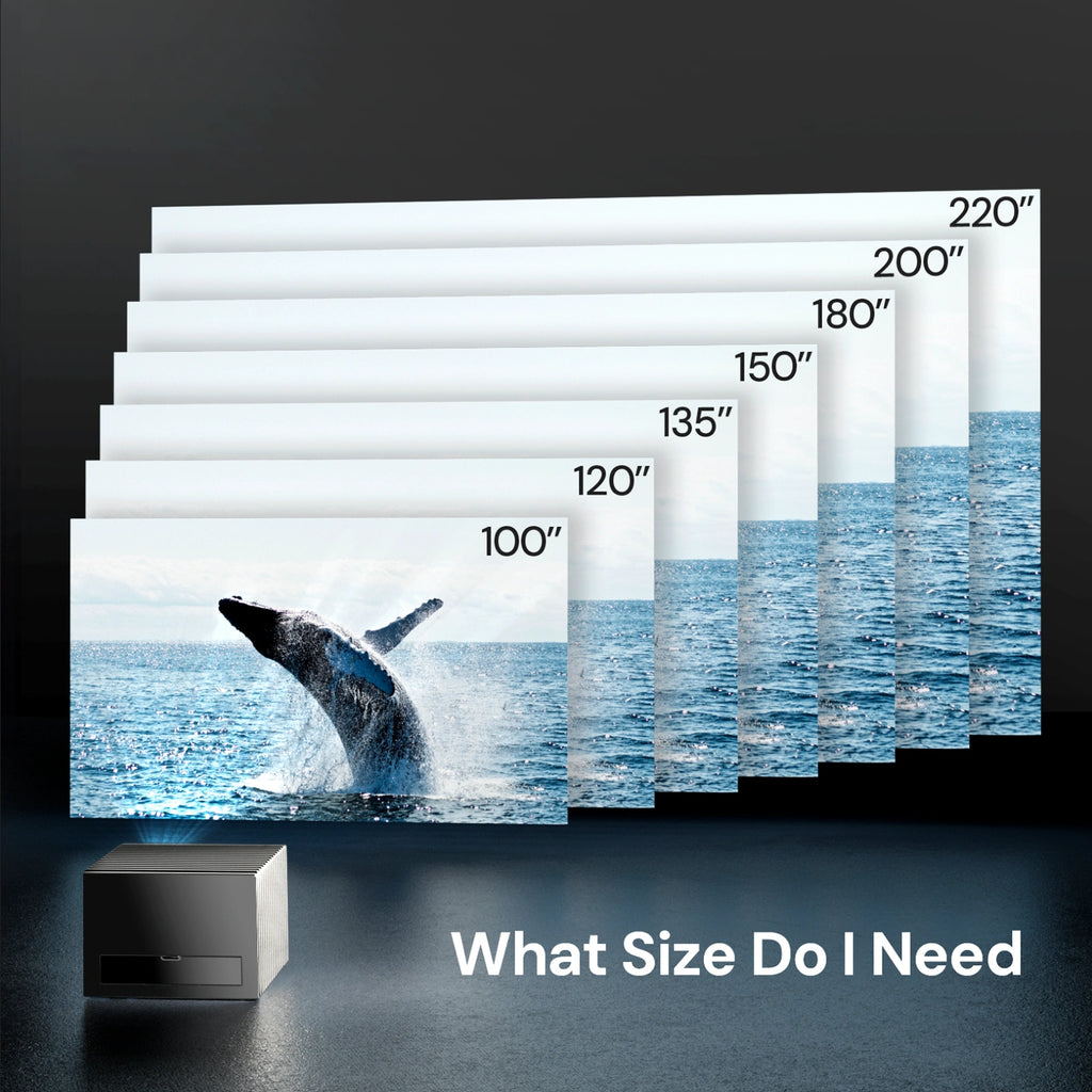 AWOL Valerion 100″–220″ Matte White Screen