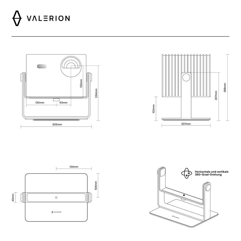 AWOL Valerion Desktop Gimbal Stand