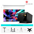 AWOL Valerion Max + PureVision Anti-Speckle Motorized Matte White Screen